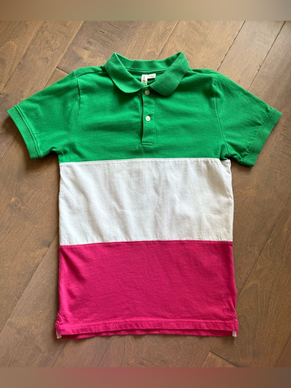 Janie and Jack Colorblock Polo Shirt